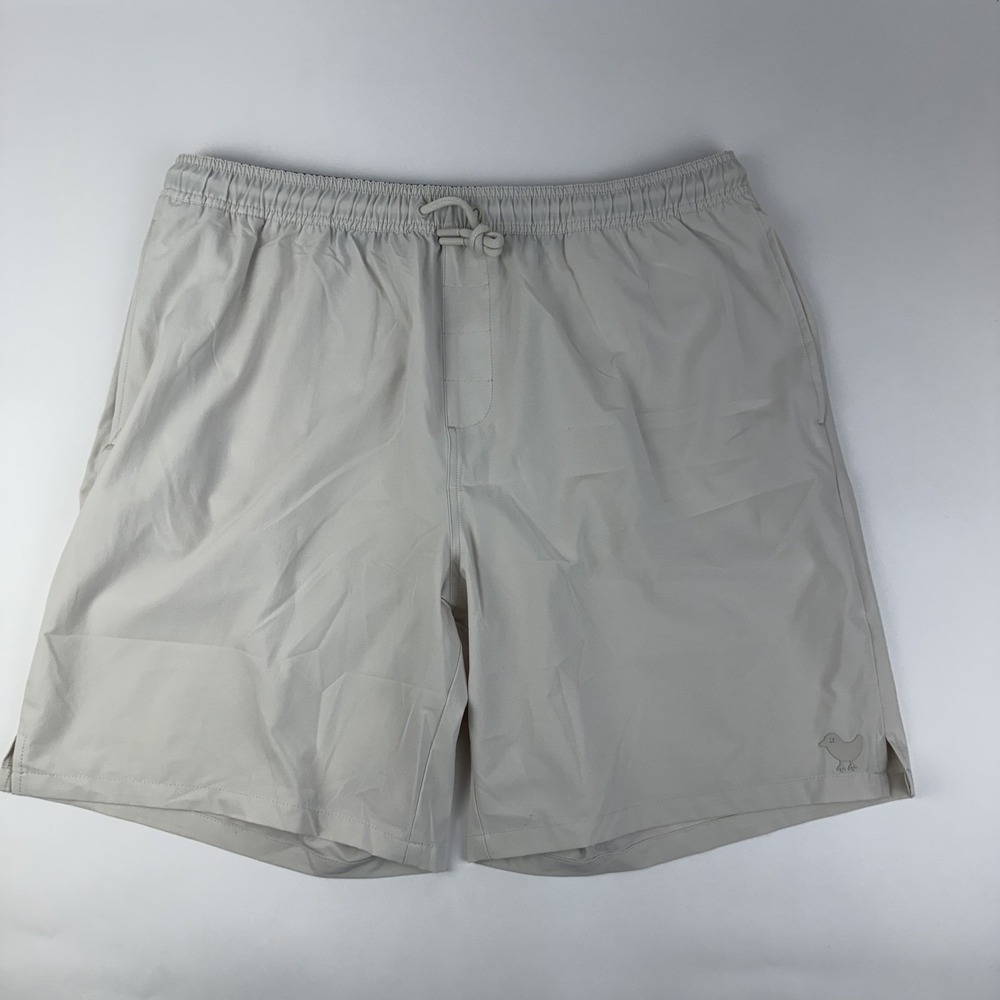 New Mens Bad Birdie Active Khaki Solid Lightweight Golf Shorts Size XXLarge